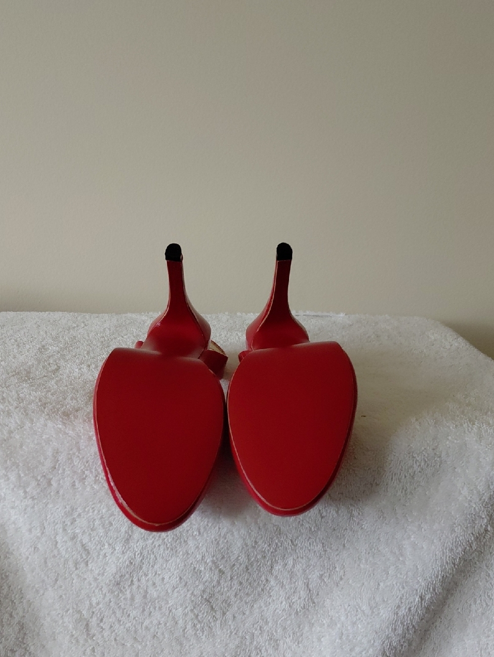 Red Patent Slingback High Heel Pumps - Aris - Picture 4 of 5